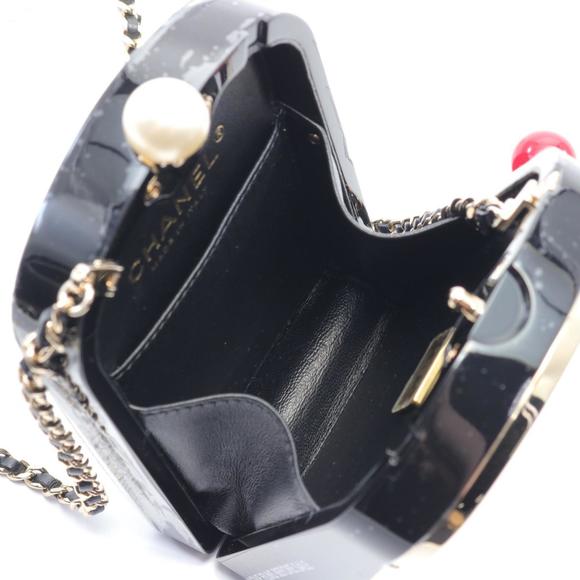 Chanel CHANEL Slot Machine Coco Mark Camellia No.5 Shoulder Bag Resin Metal W... - Picture 4 of 5